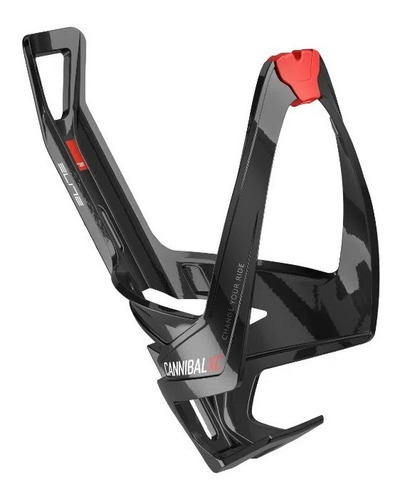 Suporte De Garrafa Caramanhola Squeeze Elite Cannibal Xc 50g Cor Preto-vermelho