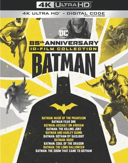 Colección Blu-ray Del 85 Aniversario De Batman [4k Uhd]