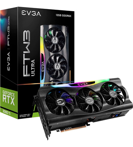 Tarjeta De Video Evga Ftw3 Rtx 3080 Ti 12g-p5-3967-kr 12gb