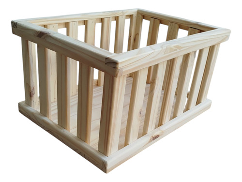 Canasto De Madera Super Resistente Multiuso Cuna