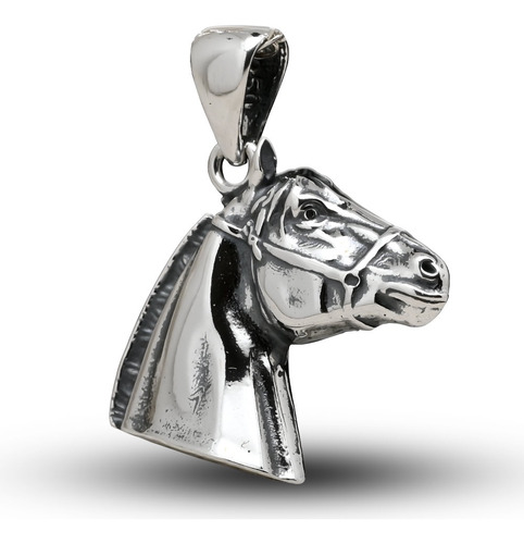 Colgante Caballo Corralero Chileno En Plata 950