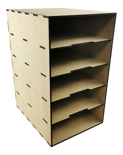 Imagen 1 de 9 de Organizador Archivero Papeles Oficina Corte Laser Mdf