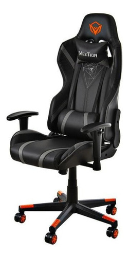 Imagen 9 de 10 de Silla Gamer Con Luz Meetion Victory Apoyo Lumbar Y Cervical