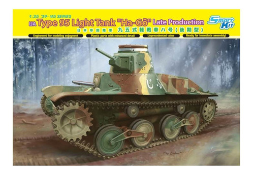 Maqueta Armar Tanque Ija Type 95 Light Dragon 6770 En 1/35