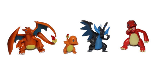 Pokemon Charmander Charmeleon Charizard Mega X Charizard