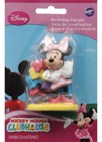 Vela De Cumpleaños, De Minnie Mouse