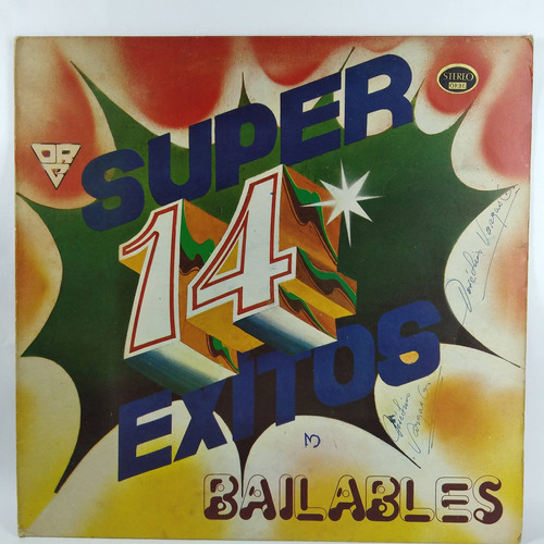 Lp Vinyl  14 Super Exitos Bailables
