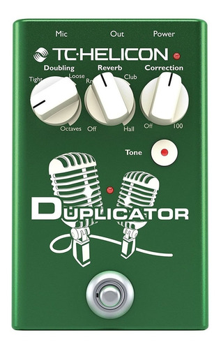 Pedal Para Voces Tc Helicon Duplicator Armoniz/reverb Oferta