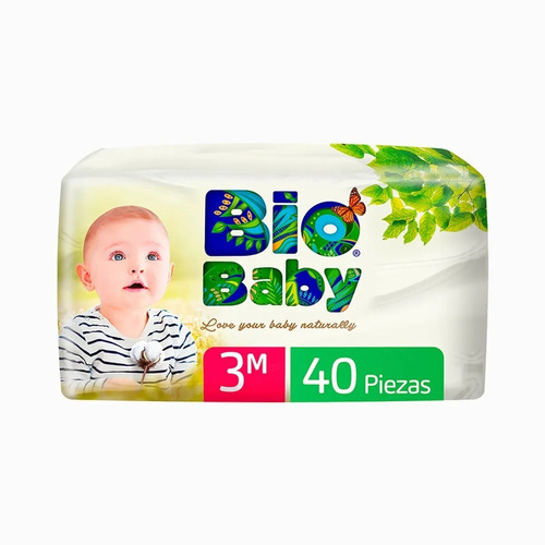 Bio Baby Pañales Etapa 3 Unisex 40 Piezas