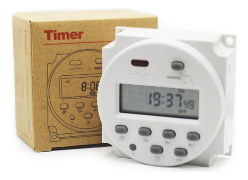 Timer Digital 12v Nano Temporizador Aquario Iluminação - C06