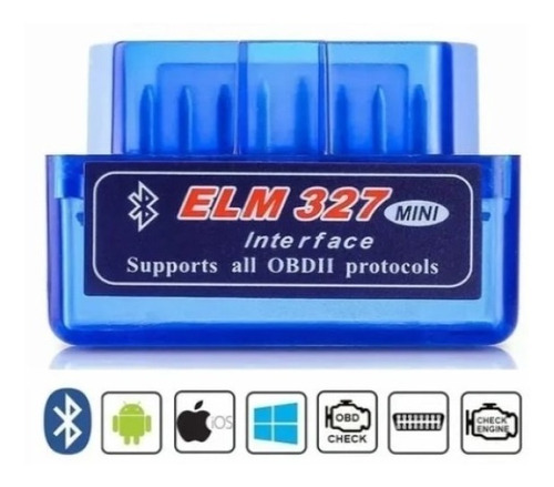Escáner Automotriz Elm327 Bluetooth Obd2 V2.1 iPhone/android