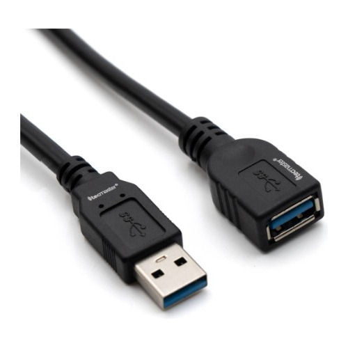 Cable Extensor Usb 3.0 Tecmaster 2 Metros Negro