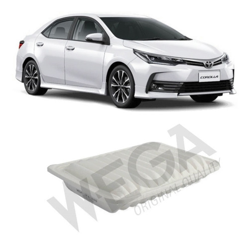 Filtro Ar Motor Wega Toyota Corolla 2013 2014 2015 2016 2017