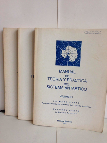 Manual De Teoría Y Práctica Del Sistema Antártico. 3 Tomos