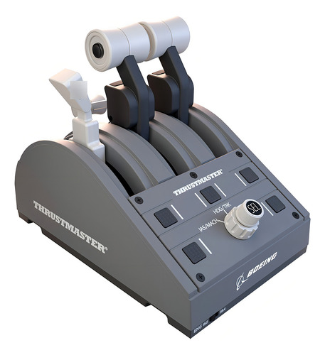 Thrustmaster Tca Quadrant Boeing Edition Pc De La Serie Color Gris