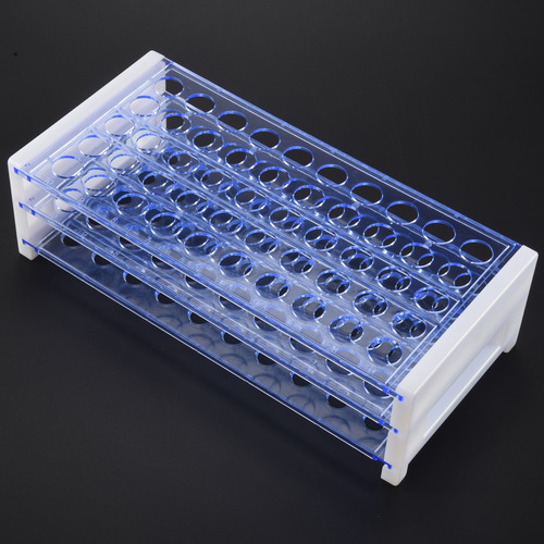 Soporte De Plástico Para Tubos De Ensayo De 12-13 Mm