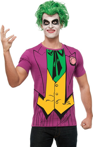 Disfraz De Joker De Superheroes De Dc Comics Para Adulto De