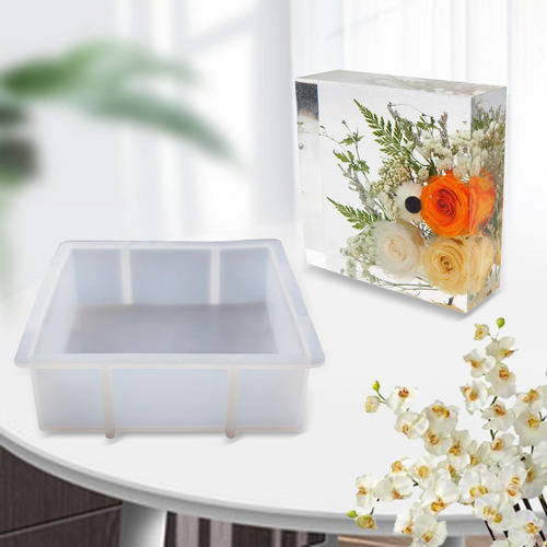 De Silicone De Fundição Epóxi Diy De Resina Praça