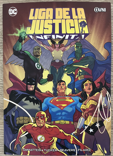 Liga De La Justicia Infinita Tomo Unitario Edit Ovnipress