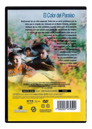 El Color Del Paraiso Color Of Paradise Majid Pelicula Dvd