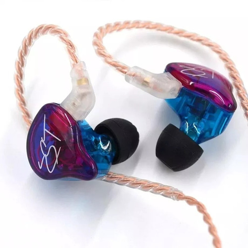 Imagen 4 de 9 de Kz Zst Pro Audifonos Con Micro + Estuche Envio Full Original