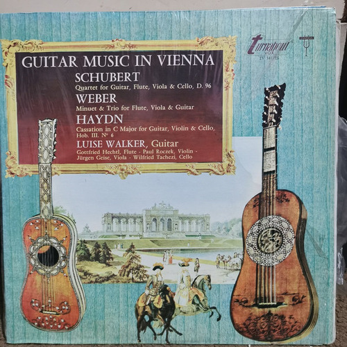 Disco Lp Guitar Music In Vienna-schubert,weber,haydn,luise