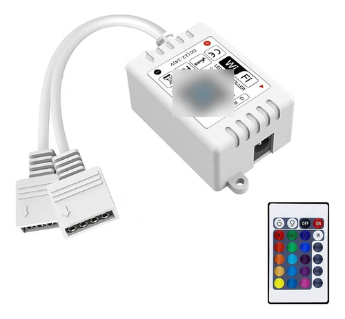Controlador Led Inteligente Inextstation Smart Rgb Wifi Con