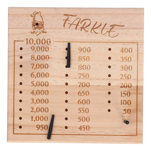 Bandeja Para Lanzar Dados Farkle, Mejora Las Habilidades Mat