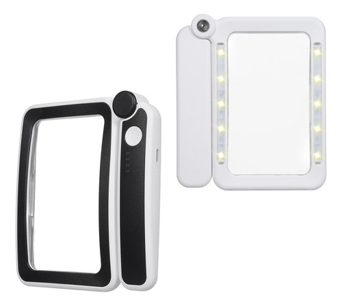 Lupa De Mano 4x Con Led For Lectura Y Personas Mayores
