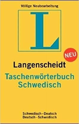 Langenscheidts Taschenwörterbuch Schwedisch Sueco Livro