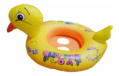 Imagem 2 de 3 de Boia Bote Inflável Infantil Fralda Animal Pato Oferta 1 Un.