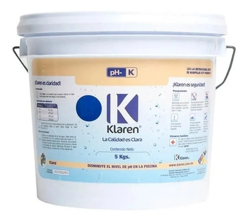 Ph - 5 Kgs Klaren Disminuye Ph De La Alberca