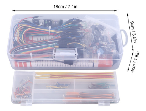 Kit De Inicio De Electrónica Componente Electrónico 830 Hole