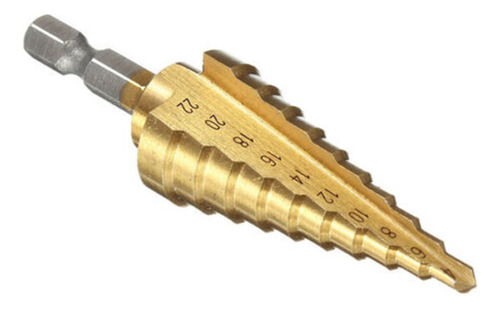 Broca Cónica Escalonada De Acero De 4 A 22 Mm For Taladrar
