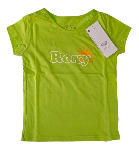 Remera Manga Corta Niñas Roxy Day And Night