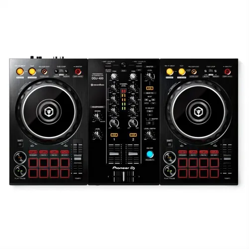 KIT DJ Controlador Pioneer DDJ 400 + Fone Pioneer HDJ CUE-1