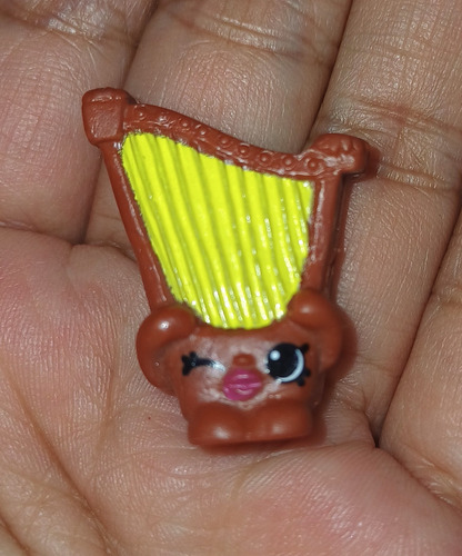 Mini Figura Shopkins Arpa Hilarry Harp (Usado)