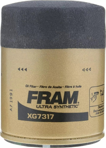 Filtro Aceite Sintetico Fram Smart For Four 1.5l 2005 2006