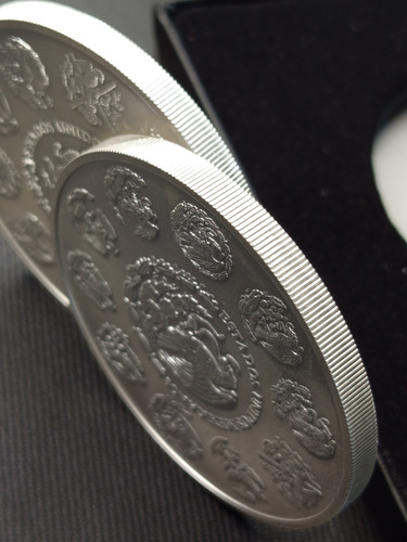 Moneda Conmemorativa Libertad 5 Onzas Plata 999 México 2024