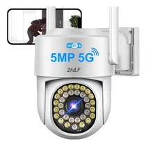 Comprar 2nlf® Cámara De Seguridad Con Cable 5g Wifi6, Resolución Hd 2k 5mp, Vigilancia Exterior Panorámica\u002Finclinación De 360°, Detección De Movimiento Ai, Potencia Continua, Ip66 Resistente A La Alarma 2nlf