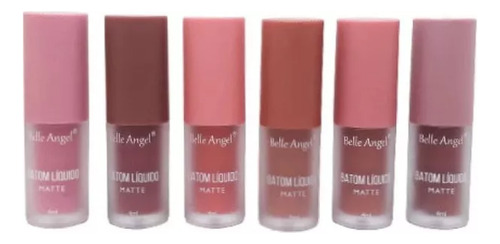 Batom Matte Liquido Ótima Pigmentação Longa Duração Cores