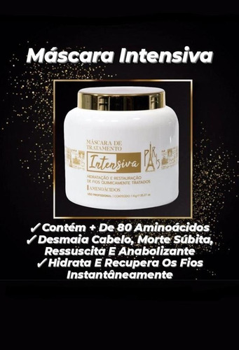 Imagem 2 de 5 de Máscara De Tratamento Intensiva - Fortalece Os Fios - Paris