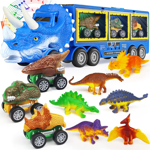 Juguetes De Dinosaurio Para Niños De 3 A 7 Años, Camión .