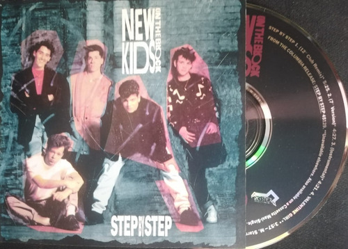 New Kids On The Block- Step By Step (12 Club Remix) Cd Maxi (Usado)