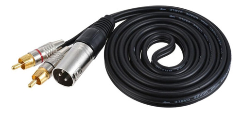 Rca Macho Macho Xlr Hembra 0.3m