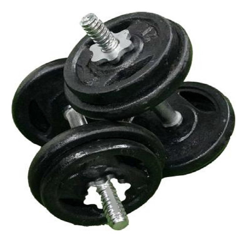 Mancuernas De Gimnasio 20 Kg  Pesas Para Entrenamiento