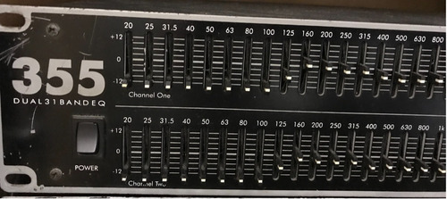 Equalizador Profissional Estúdio Art Dual Eq 355 - Usado