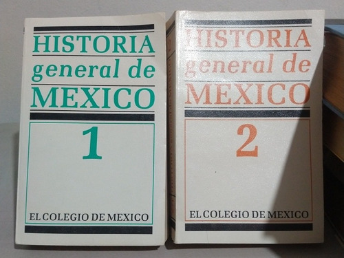 Historia General Del México 2 Tomos El Colegio De México 