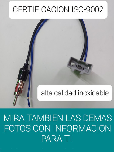 Adaptador De Antena Estereo Versa V Drive Años  2019 Al 2023