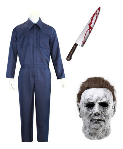 Conjunto De Cosplay Michael Myers Cosplay De Halloween, 2023